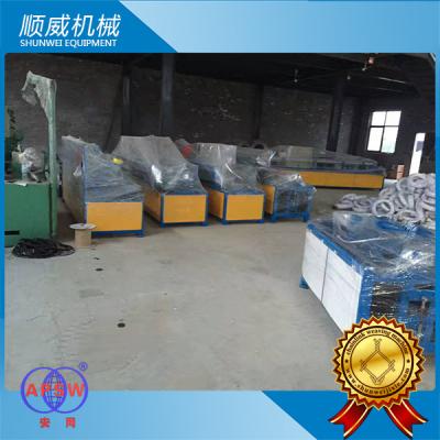 China Single Wire Chain Link Fence Making Machine Φ1.4mm - Φ4.5mm Weaving Diameter for sale