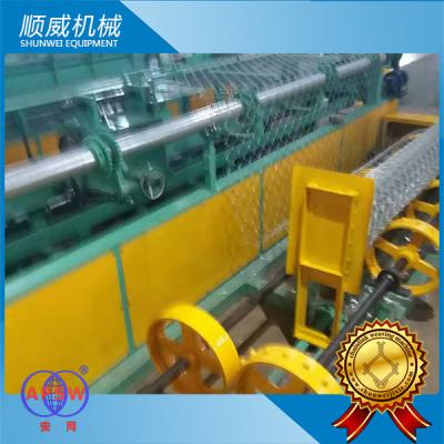 China 4m Width Chain Link Fence Making Machine , wire mesh making machine for sale