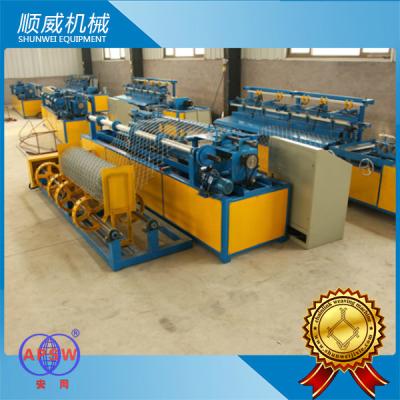 China Chain Link Fence Making Machine , Chain Link Fencing Machine ISO9001 Certification for sale