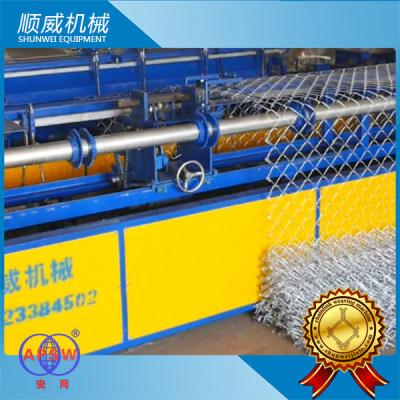 China PLC Control Chain Link Fence Equipment , Wire Mesh Fencing Machine for sale