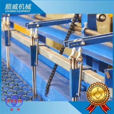 China 2m Weaving Breadth Chain Link Wire Machine , Chain Link Fence Equipment for sale