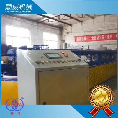 China PLC Control Wire Mesh Weaving Machine Human-computer Operation Interface for sale