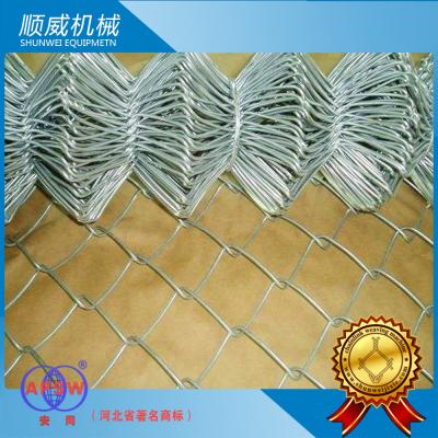 China Chain Link Fence Making Machine Weaving Diameter 1.4mm - 5.0mm for sale