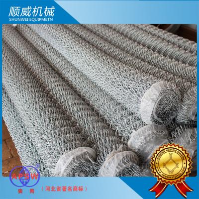 China Professional Manual Chain Link Fence Machine Weaving Opening 25mm - 100mm for sale