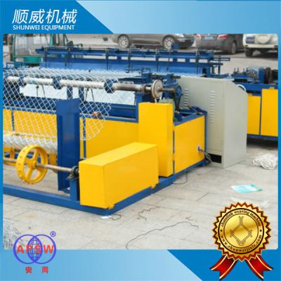 China PVC Wire Chain Link Mesh Machine  CNC PLC Controller , Chain Link Fence Equipment for sale