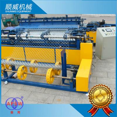 China ISO9001 Cetification Chain Link Fence Weaving Machine , Wire Mesh Weaving Machine for sale