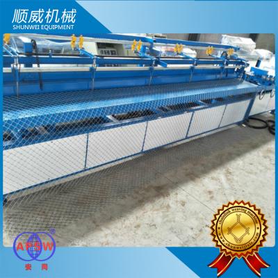 China 380V Voltage Full Automatic Chain Link Fence Machine 4.2 Meter Weaving Breadth for sale