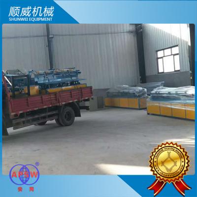 China 5.5KW Power Chain Link Fence Equipment Knuckle Edge Edge Lock Method for sale