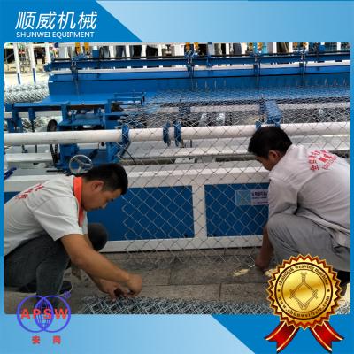 China CNC Control Chain Link Wire Machine 5.5KW  , 380V Chain Link Mesh Machine for sale