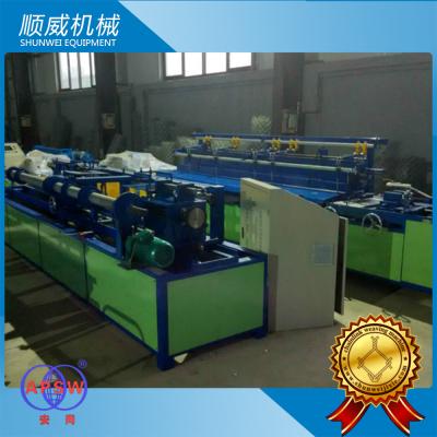 China 380V Full Automatic Chain Link Fence Machine Weaving Diameter 1.4mm - 5.0mm for sale