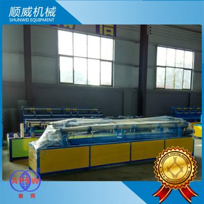 China Double Wire / Single Wire Chain Link Fence Making Machine Yellow and Green Color for sale