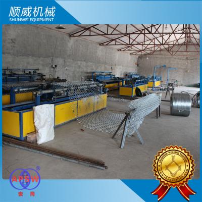 China PLC Control 380V Chain Link Wire Mesh Making Machine / Equipment for sale