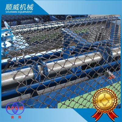 China Weaving Diameter 1.4mm - 4.5mm Chain Link Mesh Machine One Year Warranty for sale