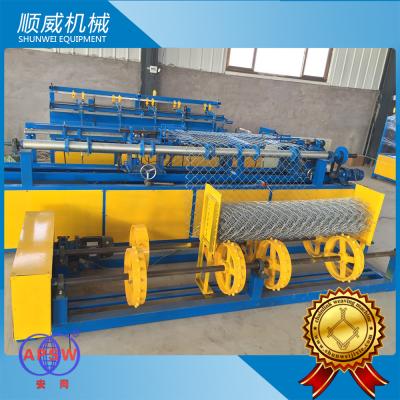 China 3m Curve / Twist Edge Chain Link Mesh Machine  2.5t Weight 5.5KW for sale