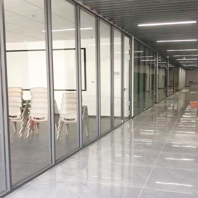 China Professional custom soundproof wall 80mm thick glass partition office leisure equipment factory curtain wall soundproof glass material for sale