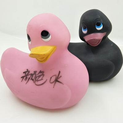 China OEM Rubber Duck Bath Toy Assortment Waterproof Baby Bath Toy Vinyl Rubber Duck Custom Floater For Kids for sale