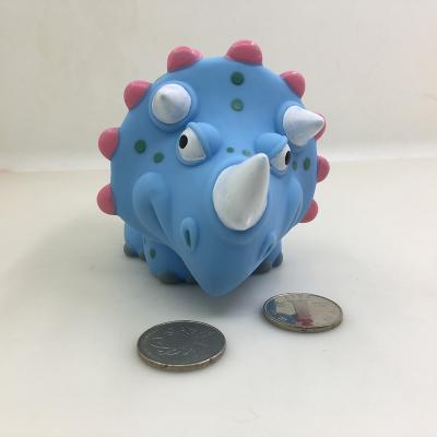 China Factory Direct Selling Dinosaur Craft Vinyl Roto Collectible Toys Children Piggy Bank For Counting Coins PVC Waterproof for sale