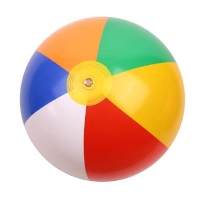 China Custom Logo Eco-friendly Quality First Class Material PVC Inflatable Beach Ball for sale