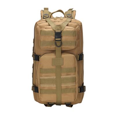 China 35L Waterproof Camping 3P Camouflage Sport 800D Waterproof Oxford Army Military Tactical Backpack With Adjustable Stra for sale