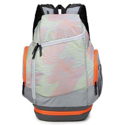 China New Multi Compartment Separation Polyester Gym Backpack Men Sport Team Backpack Basketball School Bags for sale