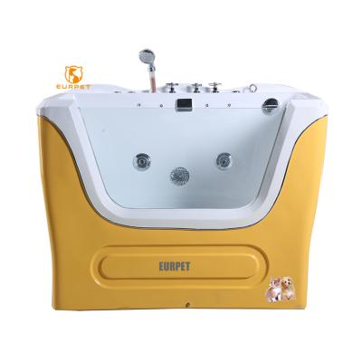 China Viable EURPET Equipment Pet SPA Clinic Veterinary Grooming Animal Tub Dog Grooming Cleaning Tubs for sale