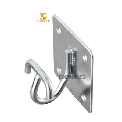 China Economic Inverted EURPAW Hyena Artifact Pet Hospital Pet Hospital Shelter 304 Stainless Steel Knob Design Metal Rope Hook for sale