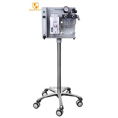 China Portable Pet Device EURPET Anesthesia Machine Veterinary Use Animal Clinic Hospital Veterinary Rescue Equipment for sale