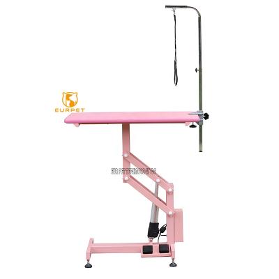 China New Design Pet EUR Pet Grooming Lift Table Viable Professional Adjustable Electric Pet Grooming For Dogs for sale