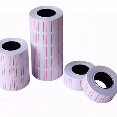 China Eco-friendly Single Tier Gun Price Tier Gun Label Sticker Direct Waterproof Barcode Label Roll For Store for sale