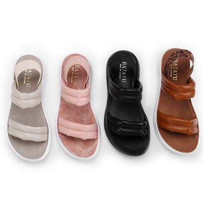 China Cushioning OEM Wholesale Design Casual Shoes Summer Women Thick Sole Other Sandals For Women And Ladies for sale