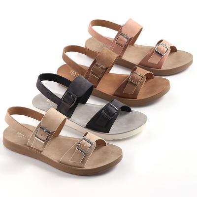 China Fashion Trend New Product Brass Buckle Fashion Women Outdoor 2022 Sandals Beach Sandals for sale