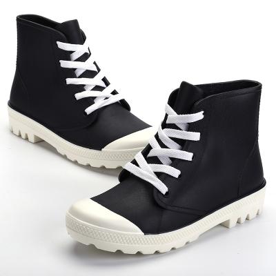 China Deodorization Fashion Lace Up Ankle Boot Anti-Slip Waterproof Women Shoes OEM Wholesale for sale