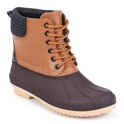 China Hot Sale Waterproof Booties Ankle Outdoor Lace Up Women Snow Boots For Ladies for sale