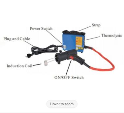 China Industry Mini Heating Process Induction Heater Handheld Ductor 1500W For Automotive Auto Removal Bolt for sale