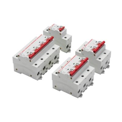 China Professional Voltage 63 Din Rail Rated 6000/10000 Amp MCB Circuit Breaker for sale