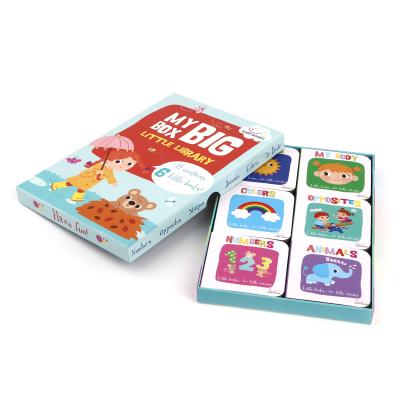 China Children Kids Adults Books OEM ODM Kids Cardboard Book Printing With Box for sale