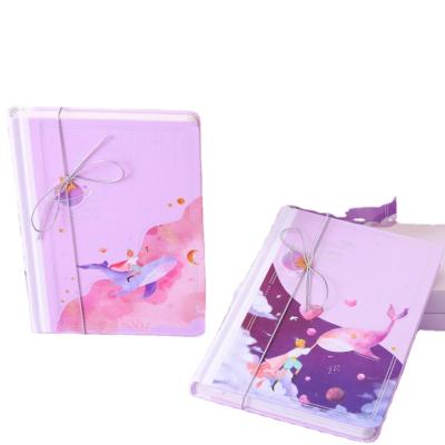 China Cheap B6 hardcover book artpaper cover CMYK printing and hot selling fashion stock hardcover book wholesale notebook for sale