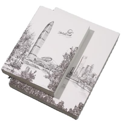 China 2021 popular artpaper and blank paper printed softcover inner sleeve drawing book sketch wholesale wholesale notebook for sale