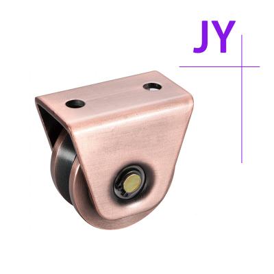 China 50/60/70/80/90/100 Industrial Double Bearings Sliding Door Wheel Roller With Y U Groove Door Hardware Accessory for sale