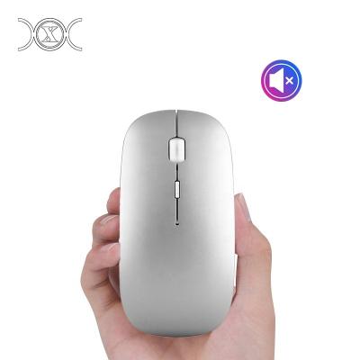 China Mini Computer 2.4G Wireless Optical Desktop Mice Slim Slim USB Mice For Mac Laptop Windows for sale