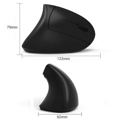 China Ergonomic 2.4G Wireless Right Handed Mouse 6 Optical Vertical Mouse Buttons Backlit Wireless Mouse For Laptop Desktop for sale