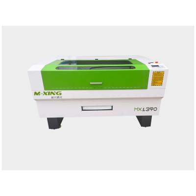 China Textile Paper Cutter 1390 Best Reci 100W 150W Air Cooled Wood Leather Fabric Acrylic CO2 Laser Cutting Machine Price For Sale for sale