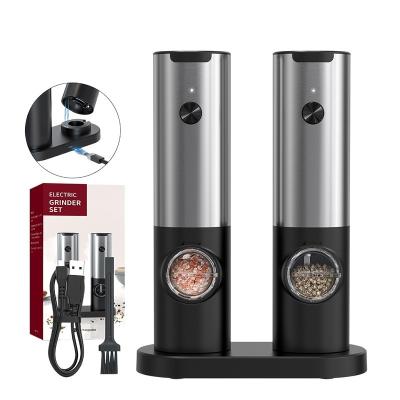 China Sustainable 2023 Mode Salt/Pepper Grinder Loading Combo Set for sale