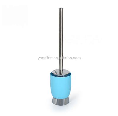 China Sustainable WC Accessories Cleaning Toilet Brush And Plastic Bowl Bottom for sale