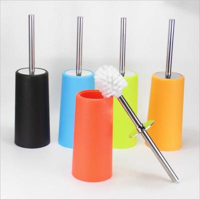 China Sustainable High Quality Plastic Toilet Bowl Brush Toilet Brush And Holder Bathroom Cleaning Brush for sale