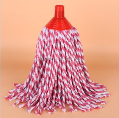 China Sustainable Traditional Floor Head Floor String Mop Cotton Wet Mop for sale