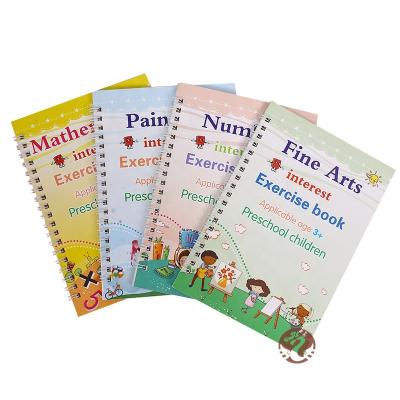 China Simple English Version Reusable Magical Practice Preschool [JRL] Common Magic Notebook That Will Disappear for sale