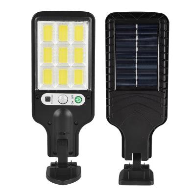 China Solar Solar Street Lights Outdoor Waterproof Motion Sensor Wall LED Lamp with 3 Lighting Mode Solar Powered Lights for Garden Patio for sale