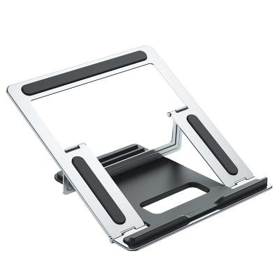 China 2021 Metal Notebook Table Laptop Stand Aluminum Adjustable Desktop Bracket Holder for 11-17inch for sale