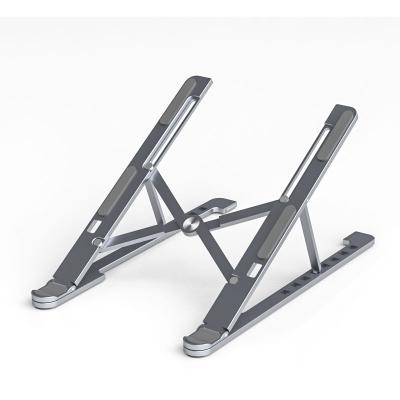 China Portable Foldable Adjustable Laptop Stand Foldable Laptop Stand Foldable Stand Adjustable Aluminum Portable Notebook Holder for sale